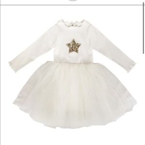 Long sleeve tutu dress size 4